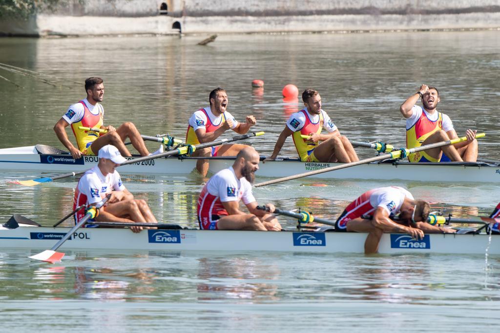 Canotorii din loturile României se antrenează la Snagov