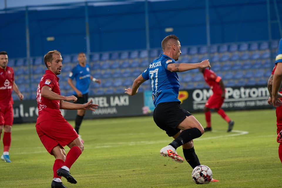 FC Viitorul câștigă clar partida cu FC Hermannstadt