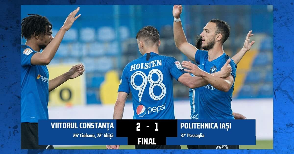 FC Viitorul Constanța reia campionatul cu o victorie