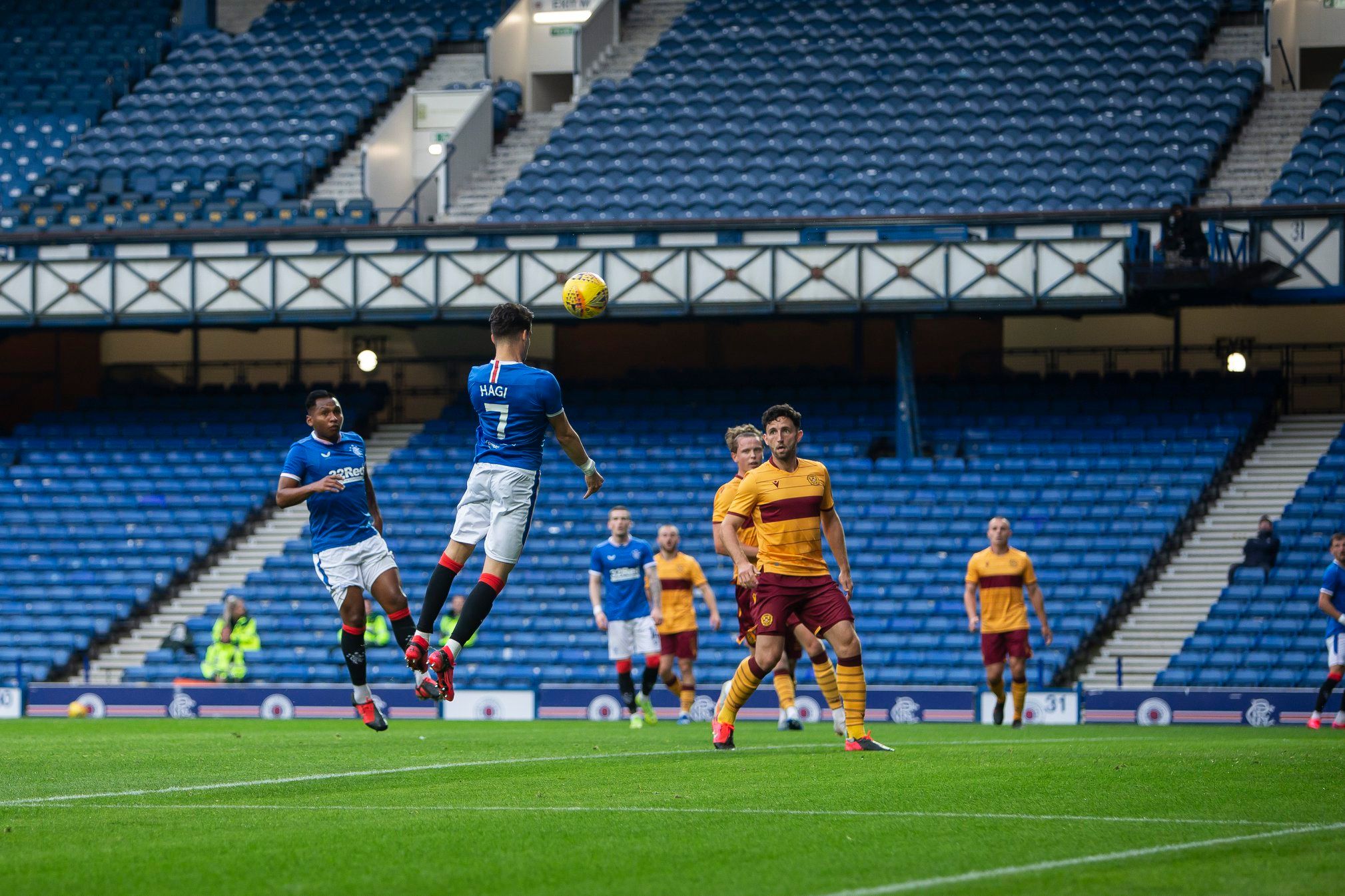 Gol și pasă de gol pentru Ianis Hagi la Glasgow Rangers