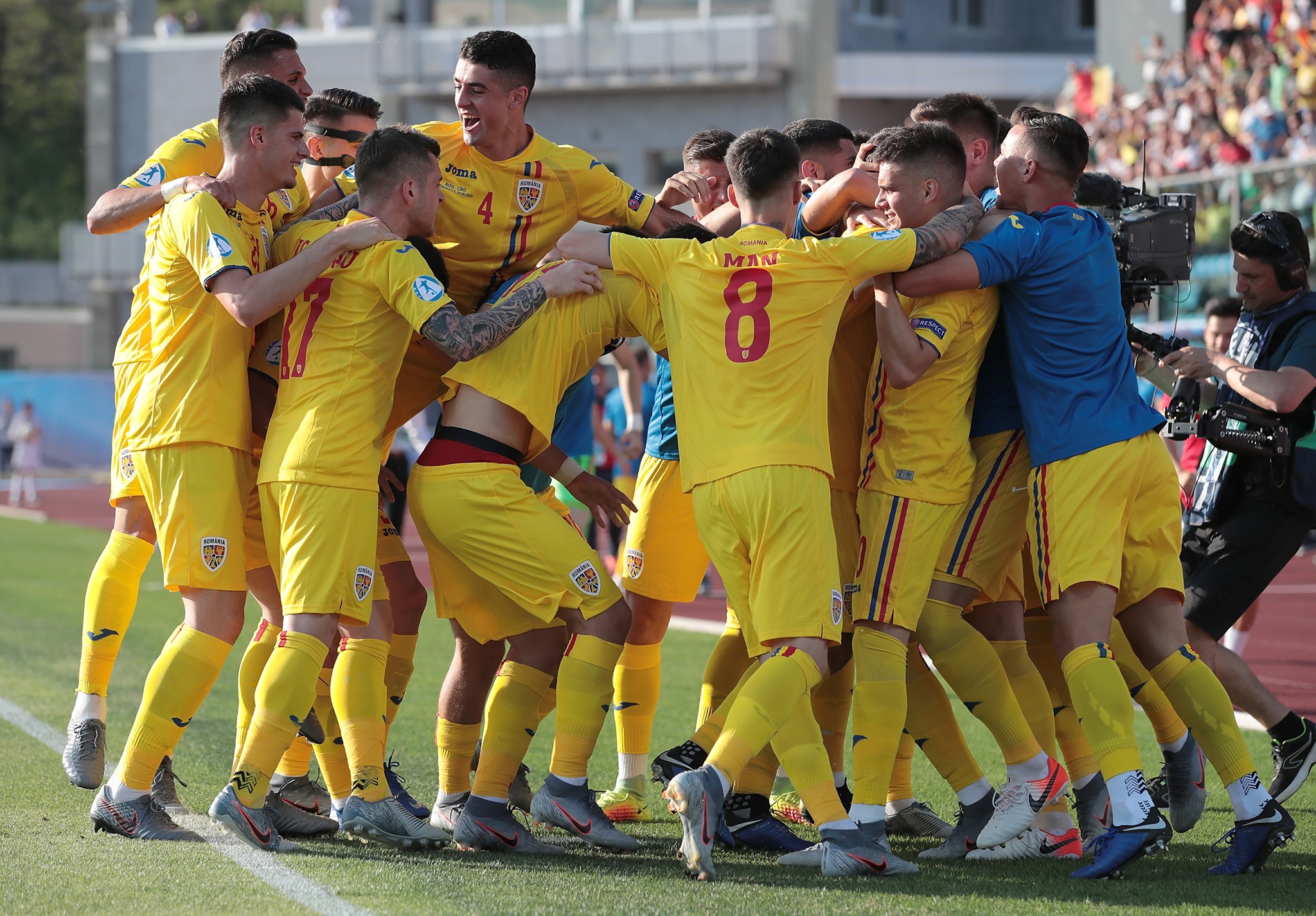 Cinci fotbaliști de la FC Viitorul Constanța au fost convocați la lotul național U21