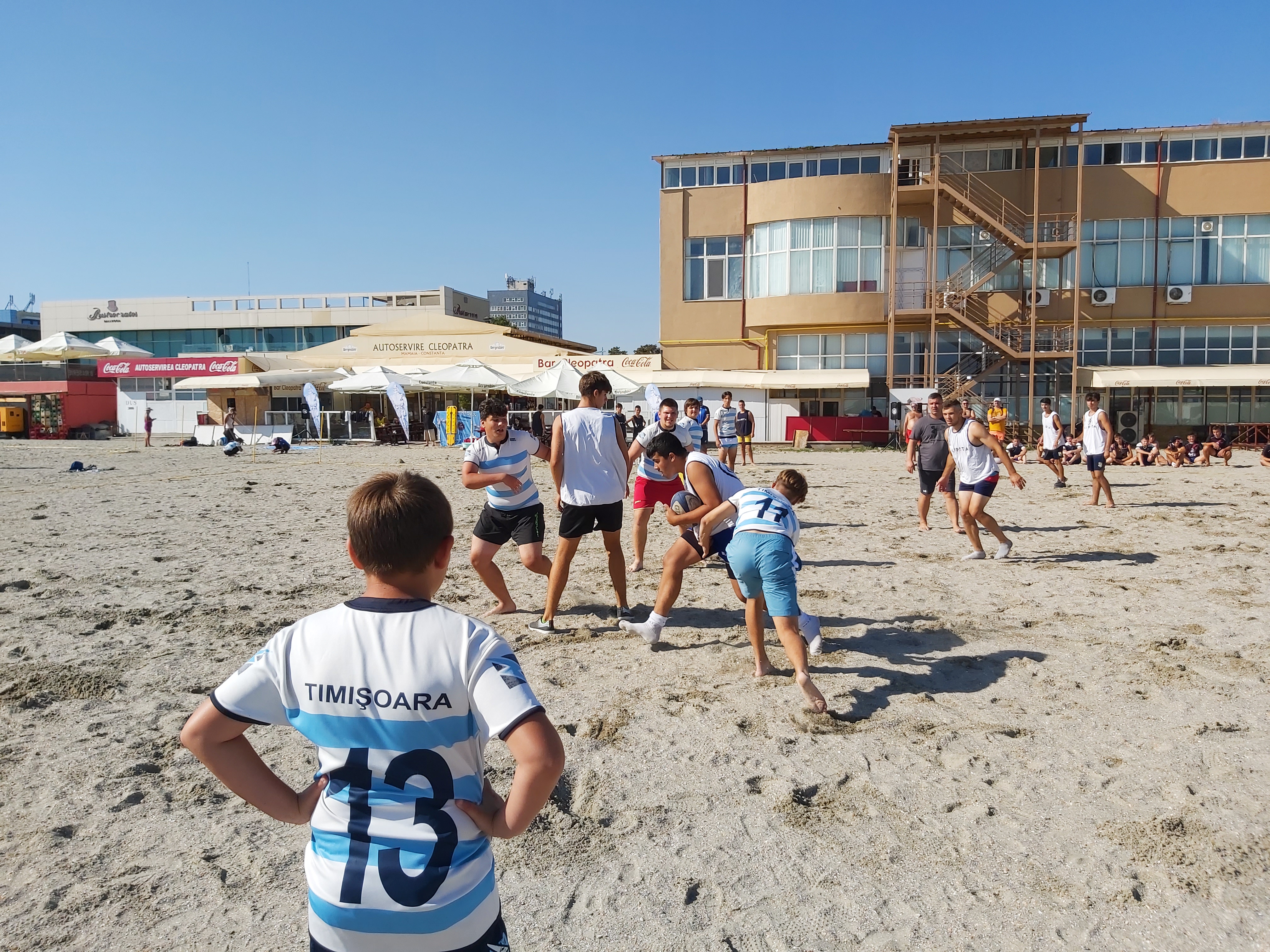 A început în Mamaia turneul de rugby „Oval Touch”