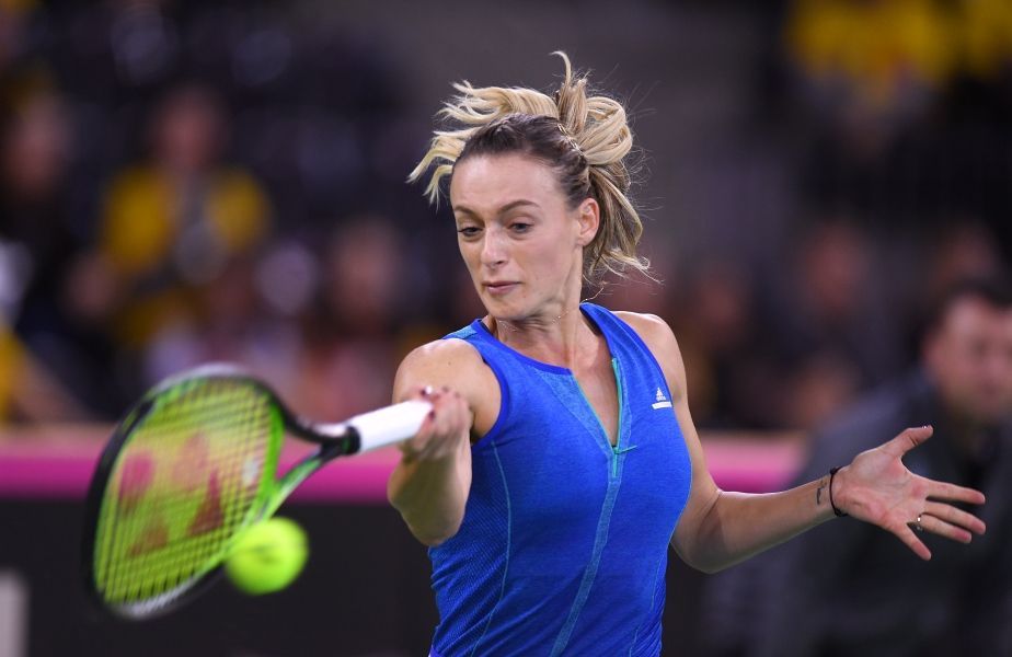 Ana Bogdan a pierdut în trei seturi meciul cu Sofia Kenin la Roland Garros