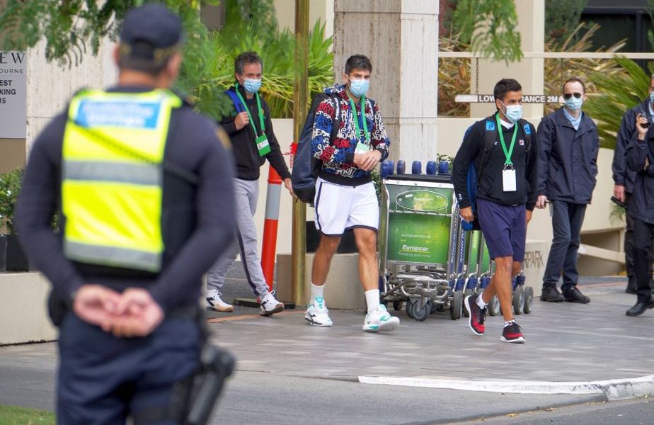 Cazuri de Covid-19 înainte de Australian Open