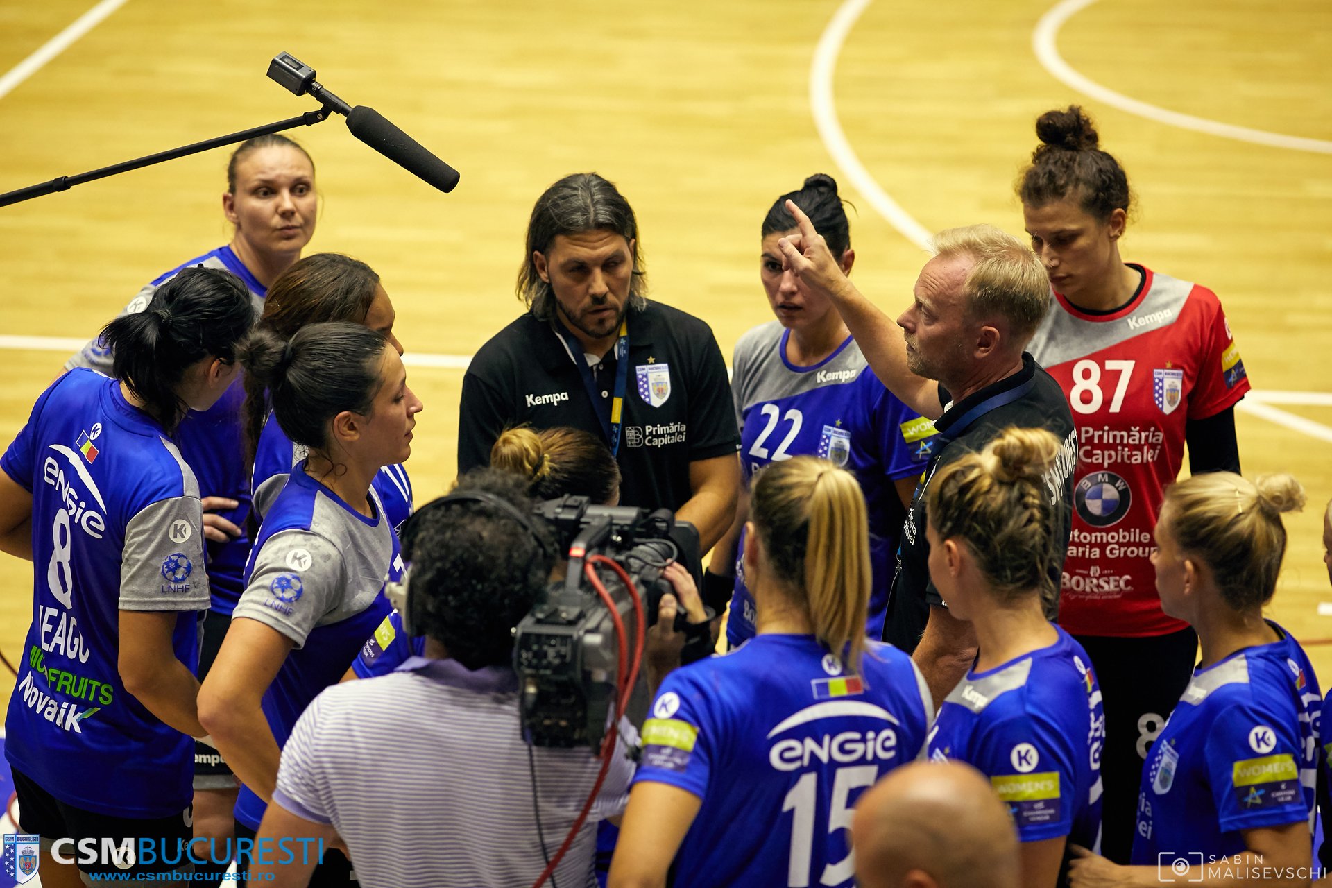 CSM București și Minaur Baia Mare vor juca în Liga Campionilor la handbal feminin