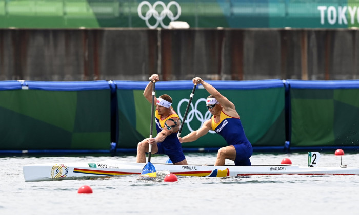 JO de la Tokyo: Chirilă și Mihalachi s-au calificat în semifinale la canoe dublu 1000 de metri