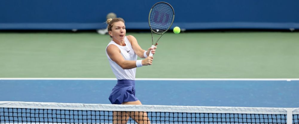 Simona Halep se antrenează pentru turneul US Open