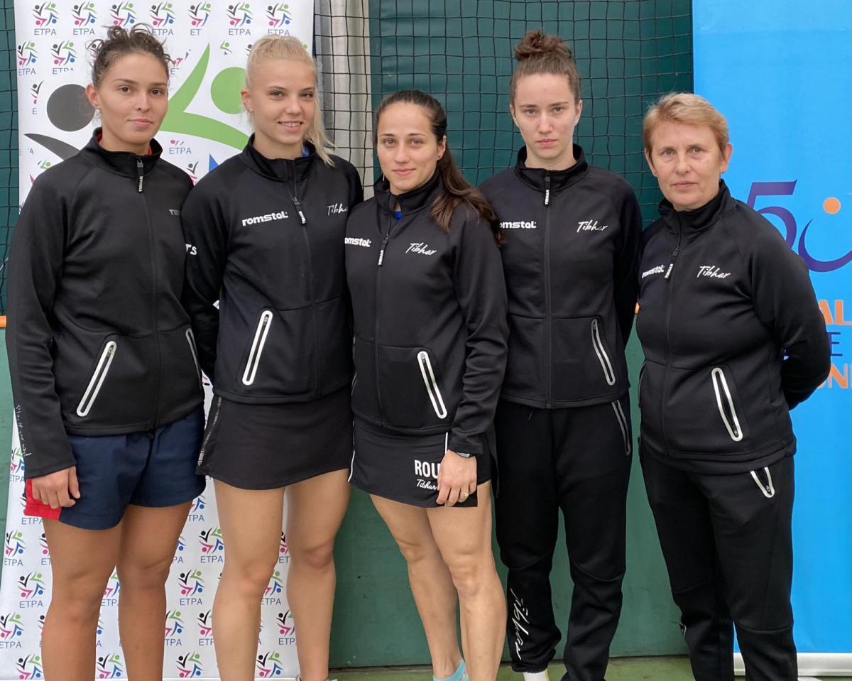 Medalii de aur şi argint pentru echipele României la Campionatele Balcanice de tenis de masă