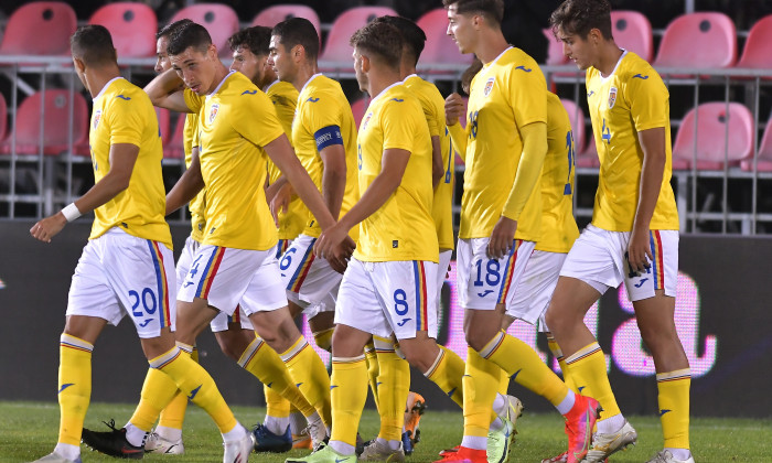 România U21 se pregătește pentru meciul amical de fotbal cu Italia U21