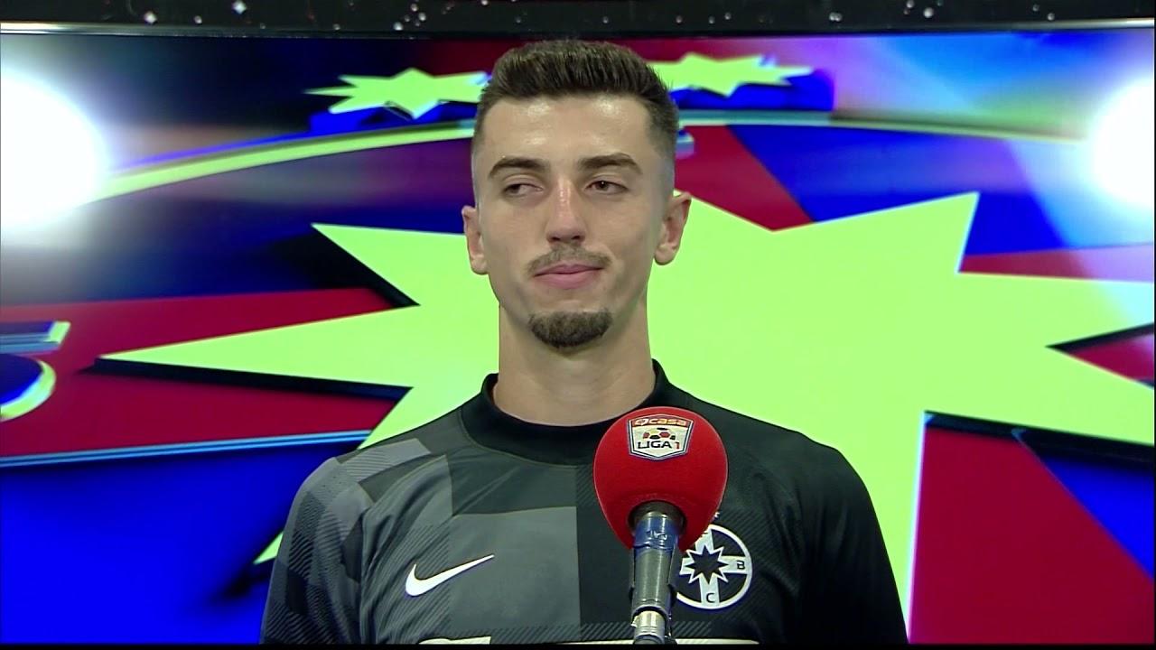 Portarul Andrei Vlad nu a mai fost inclus în lotul FCSB