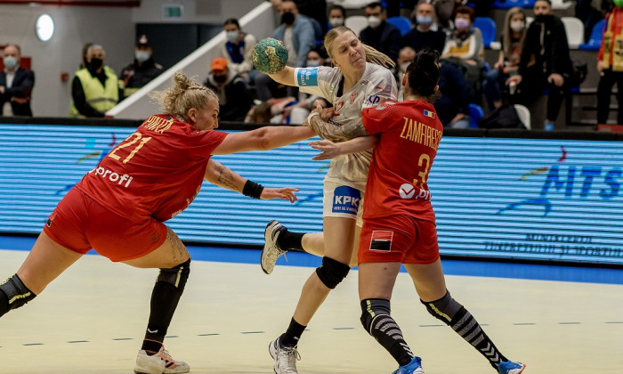 România a fost învinsă de Danemarca în calificările pentru Campionatul European 2022 de handbal feminin