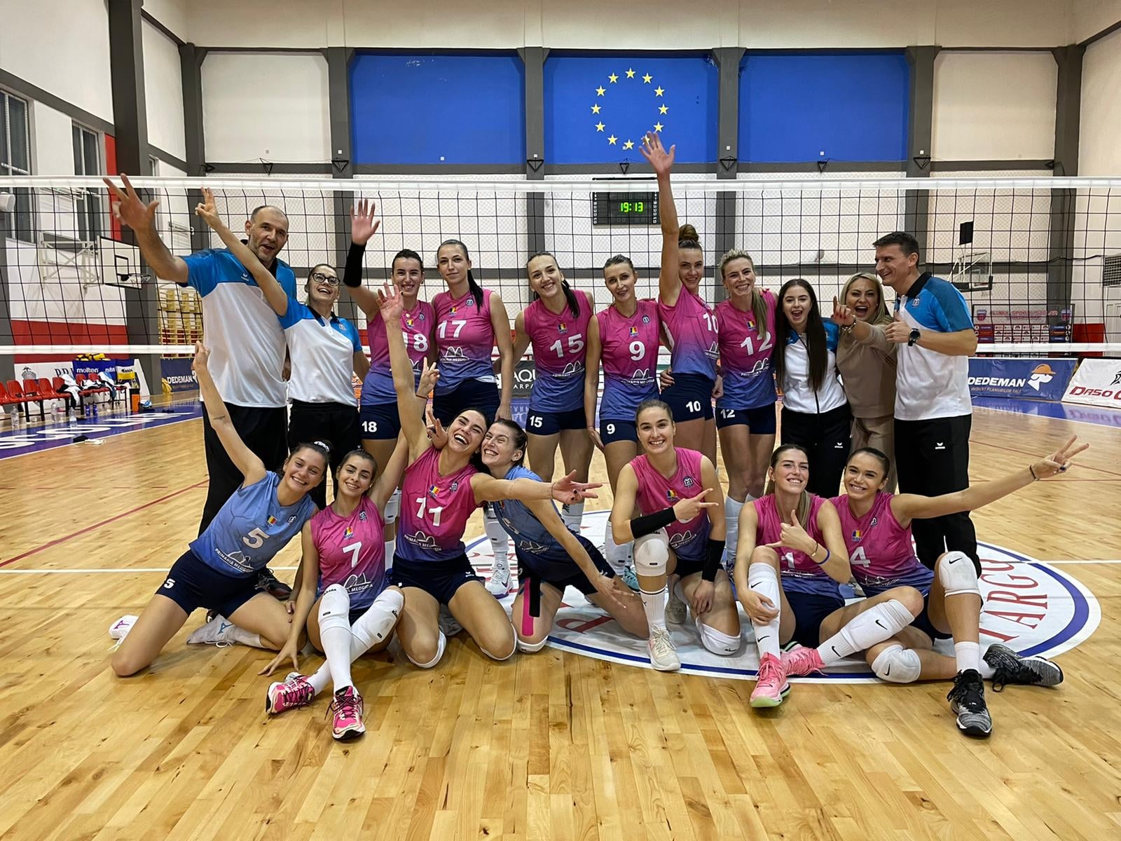 CS Medgidia este pe locul 4 în Divizia A1 la volei feminin