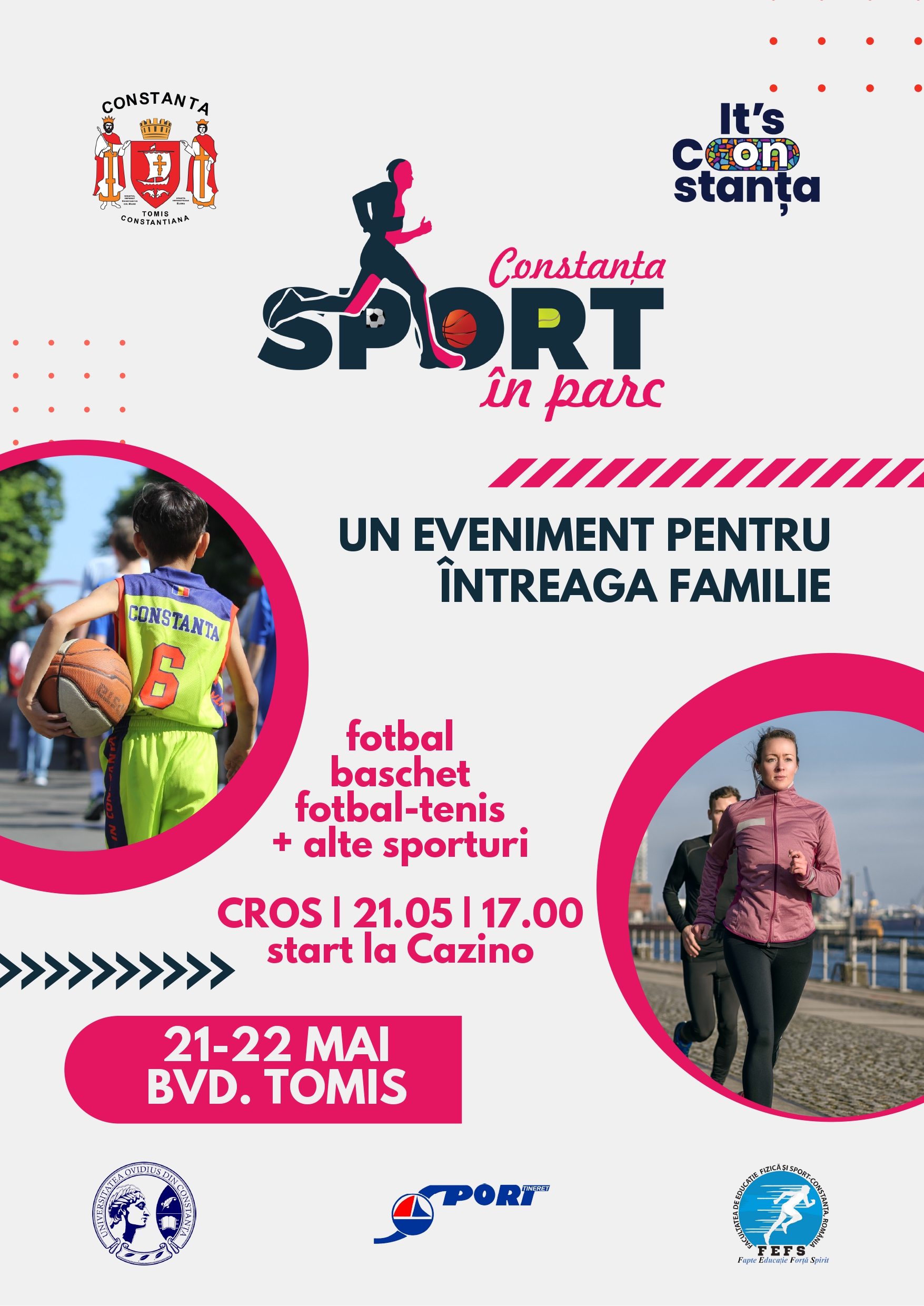 Se anunță un weekend cu mult sport pentru constănțeni