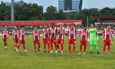 Chindia Târgoviște și Dinamo București luptă la baraj pentru menținerea în Liga I de fotbal