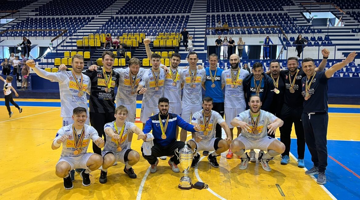 HC Dobrogea Sud a încheiat sezonul pe locul al treilea în Liga Națională de handbal masculin