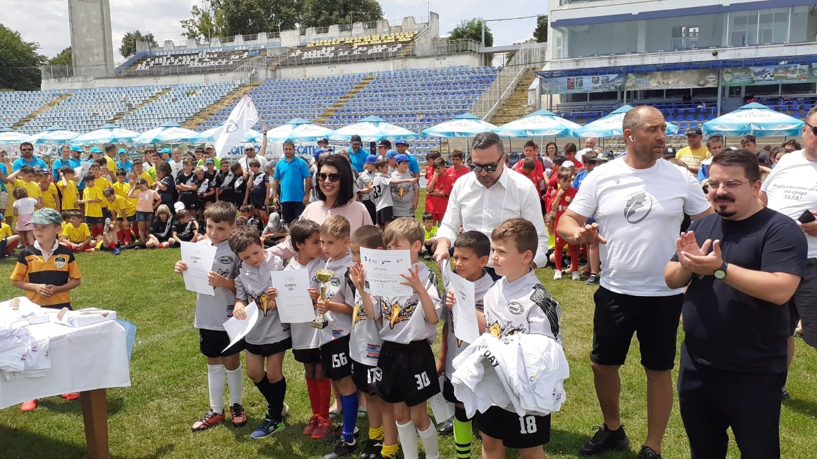 Ziua Olimpică a fost sărbătorită la Constanța împreună cu 260 de copii de la cluburile de rugby