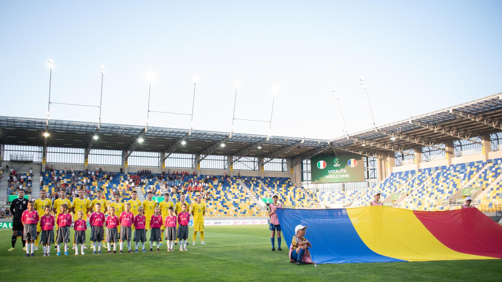 Naționala U19 a României întâlnește Franța la EURO 2022