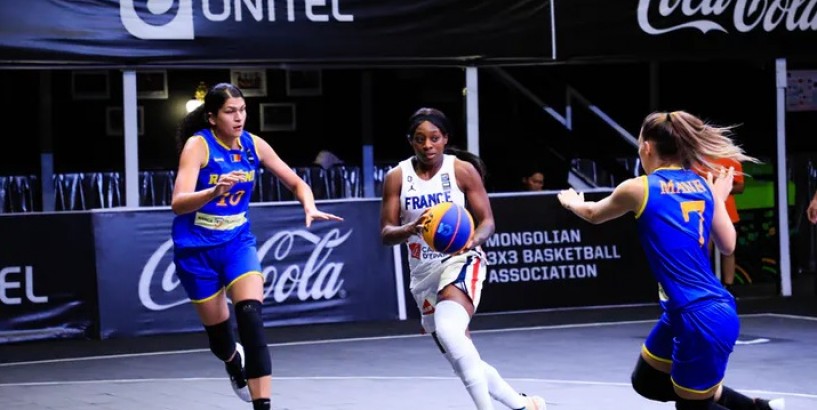 Naționala feminină de baschet 3×3 a României evoluează în Franța