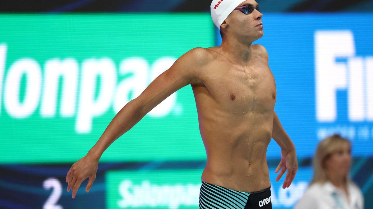 Înotătorul David Popovici este campion european și la juniori în proba de 200 de metri liber