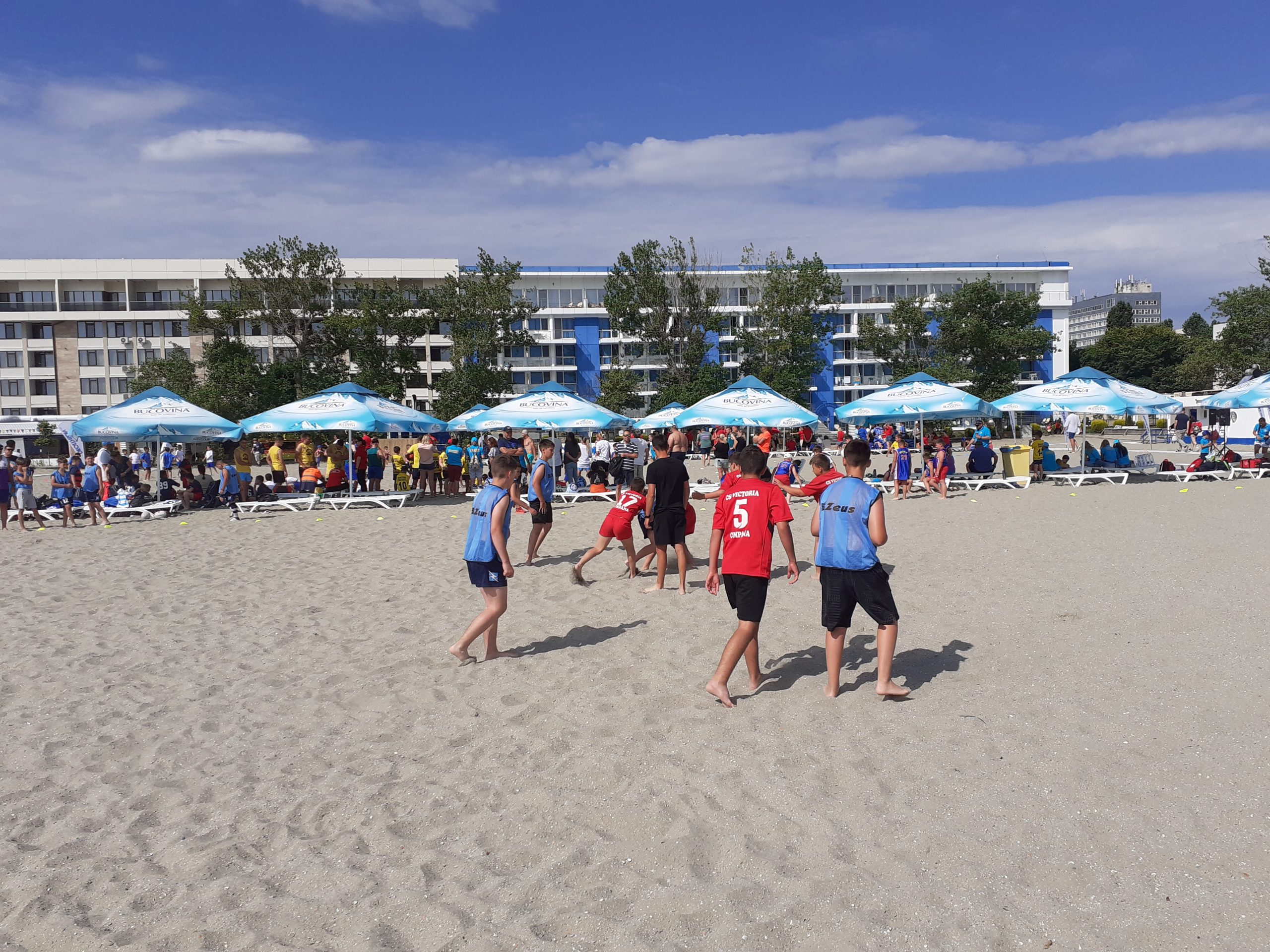 Competiție de beach rugby la Mamaia