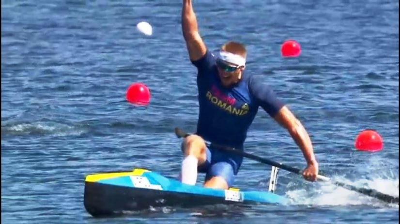 Cătălin Chirilă, medaliat cu aur în proba de 1000 de metri la Campionatele Mondiale de Canoe Sprint din Canada