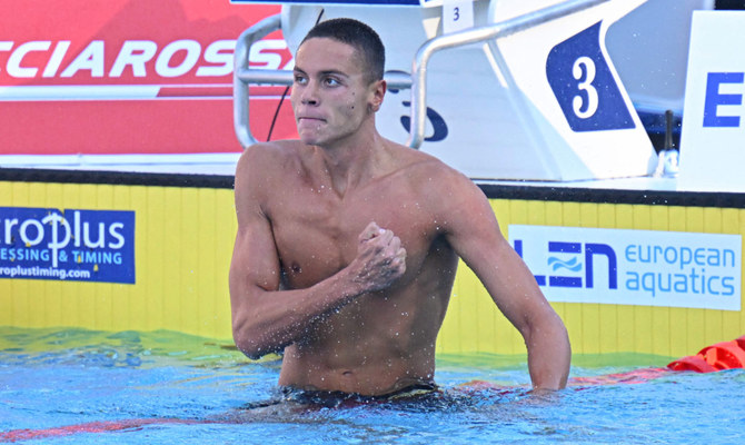 David Popovici a câştigat medalia de aur la Europene în proba de 100 metri liber