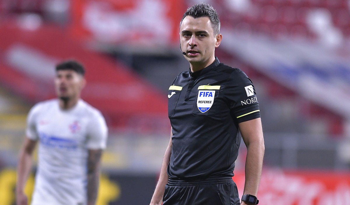 Horațiu Feșnic va arbitra la centru meciul Piunik- FC Basel din Conference League