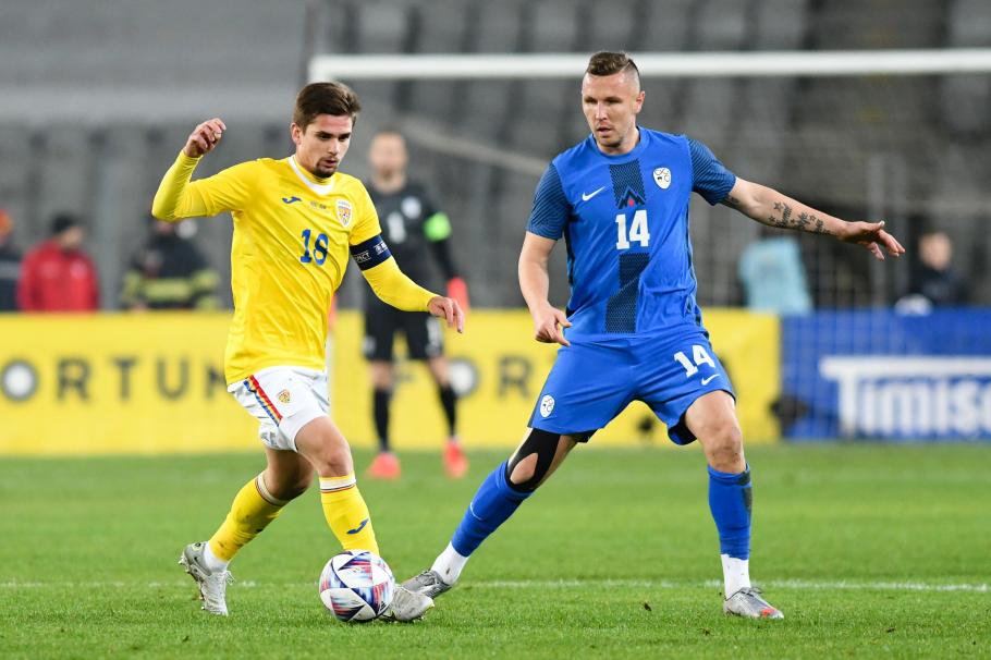 România a pierdut amicalul de fotbal cu Slovenia