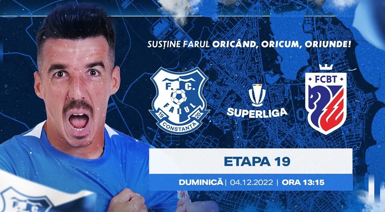 Farul se menține pe primul loc în Superliga de fotbal