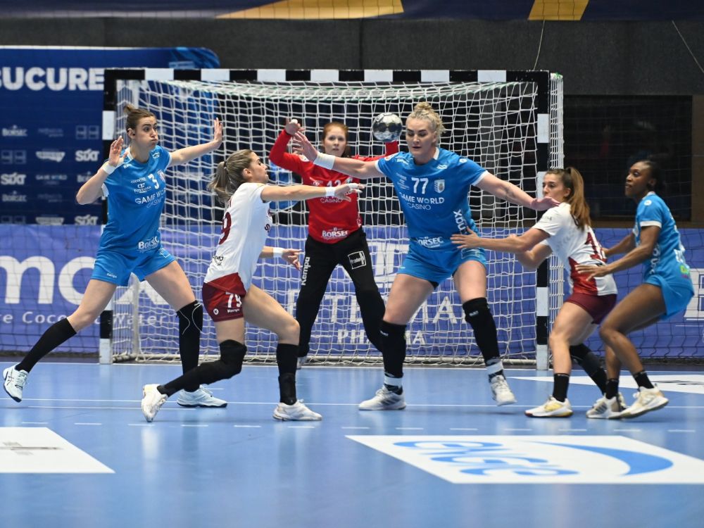 CSM București a urcat pe primul loc în Liga Națională de handbal feminin