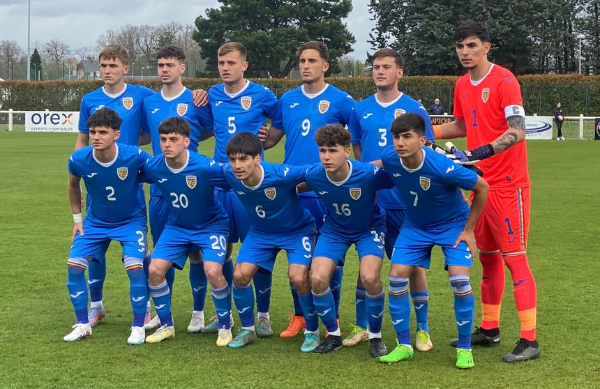 România U19 a învins Irlanda de Nord U19 în Turneul de Elită al CE de fotbal