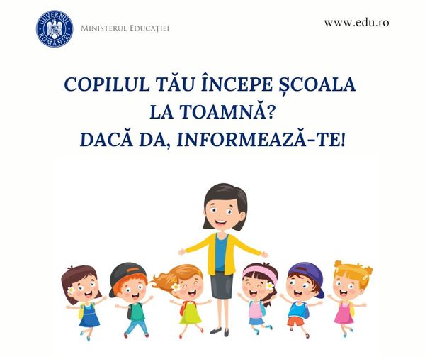 Încep înscrierile în învățământul primar 2023 – 2024. Cum se fac acestea