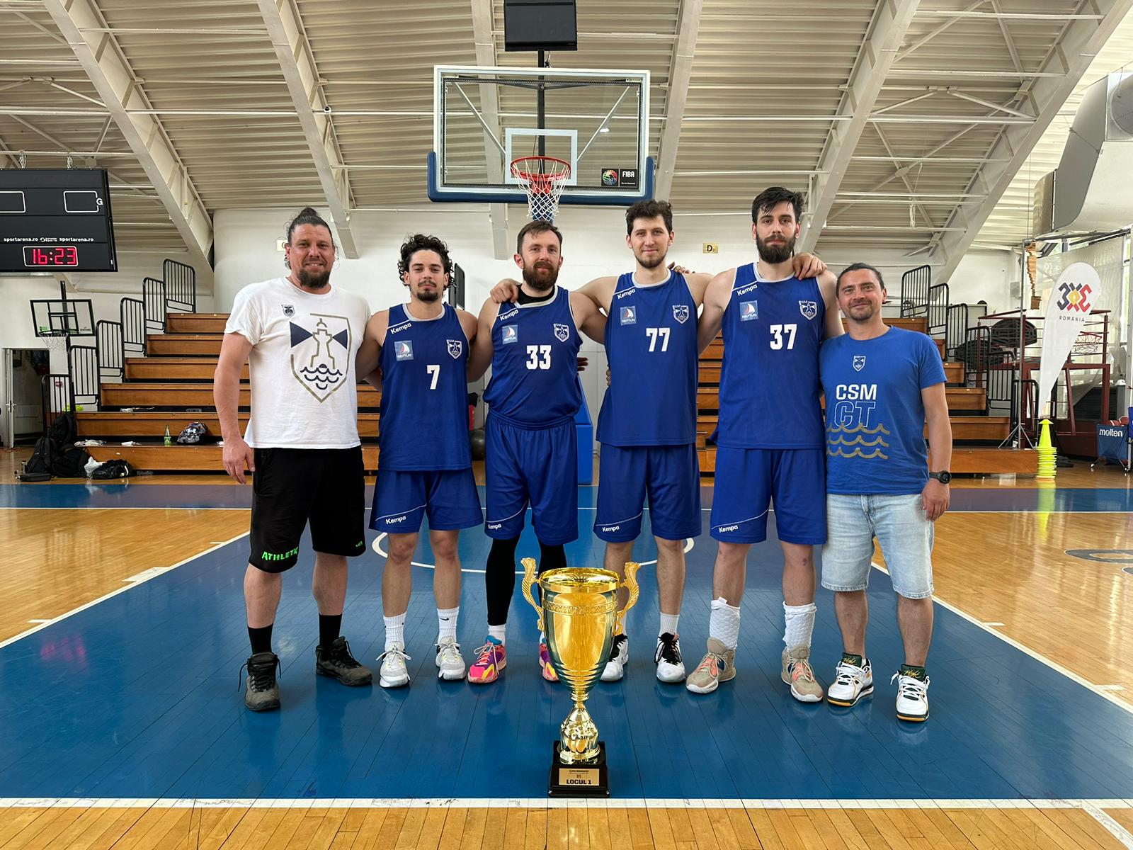 Baschetbaliștii de la CSM Constanța au câștigat Cupa României 3×3