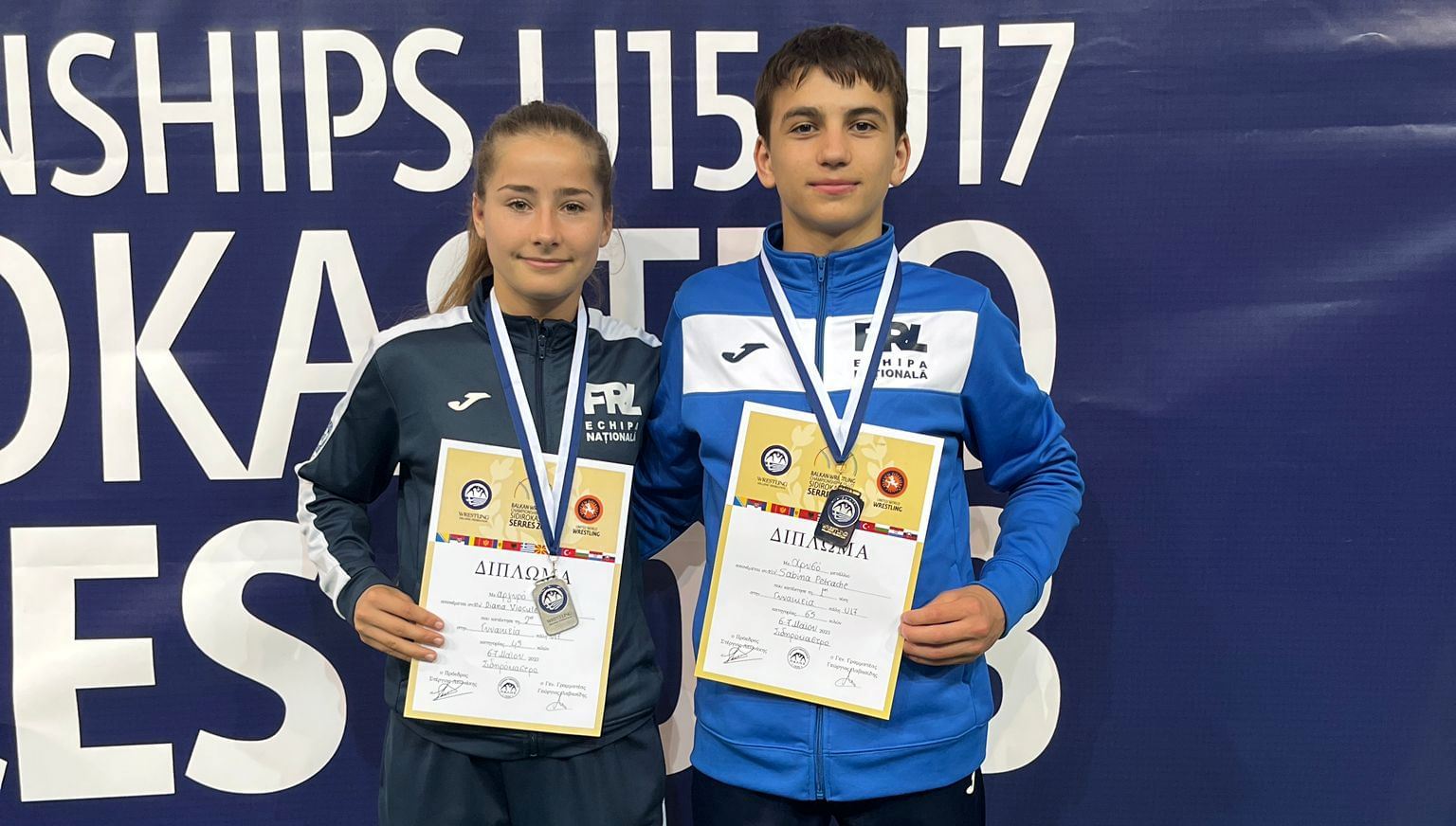 Medalii de aur și argint pentru doi sportivi constănțeni la Campionatul Balcanic de lupte U17