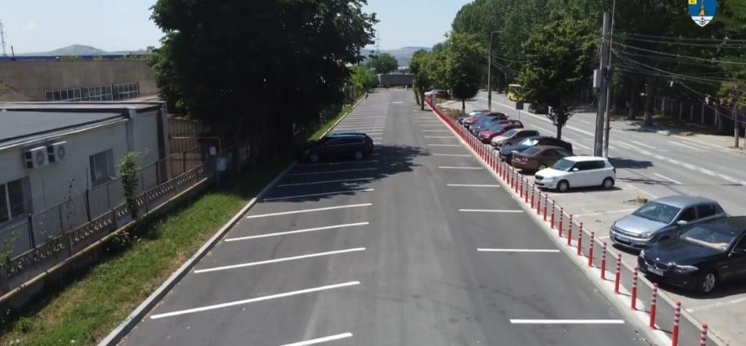 TULCEA: A fost deschisă parcarea tip „park&ride” din zona Alum