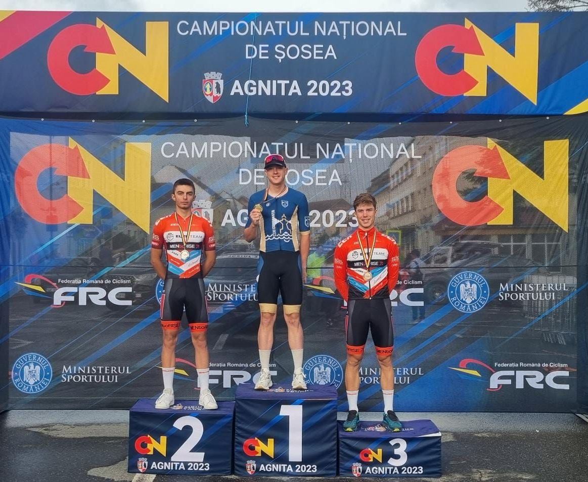 Ciclistul Mihnea Harasim a devenit campion național pe șosea la U23