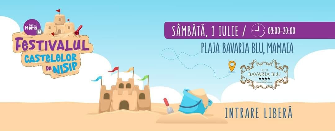 Festivalul Castelelor de Nisip – eveniment dedicat exclusiv familiilor, pe o plajă din staţiunea Mamaia