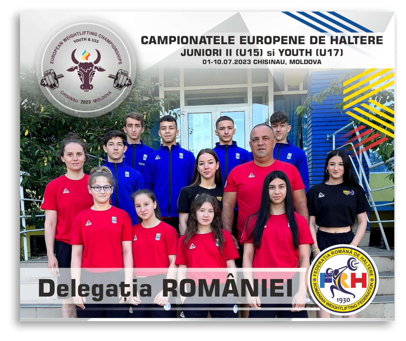 Rezultate remarcabile pentru tinerii halterofili români la Europenele U15 şi U17