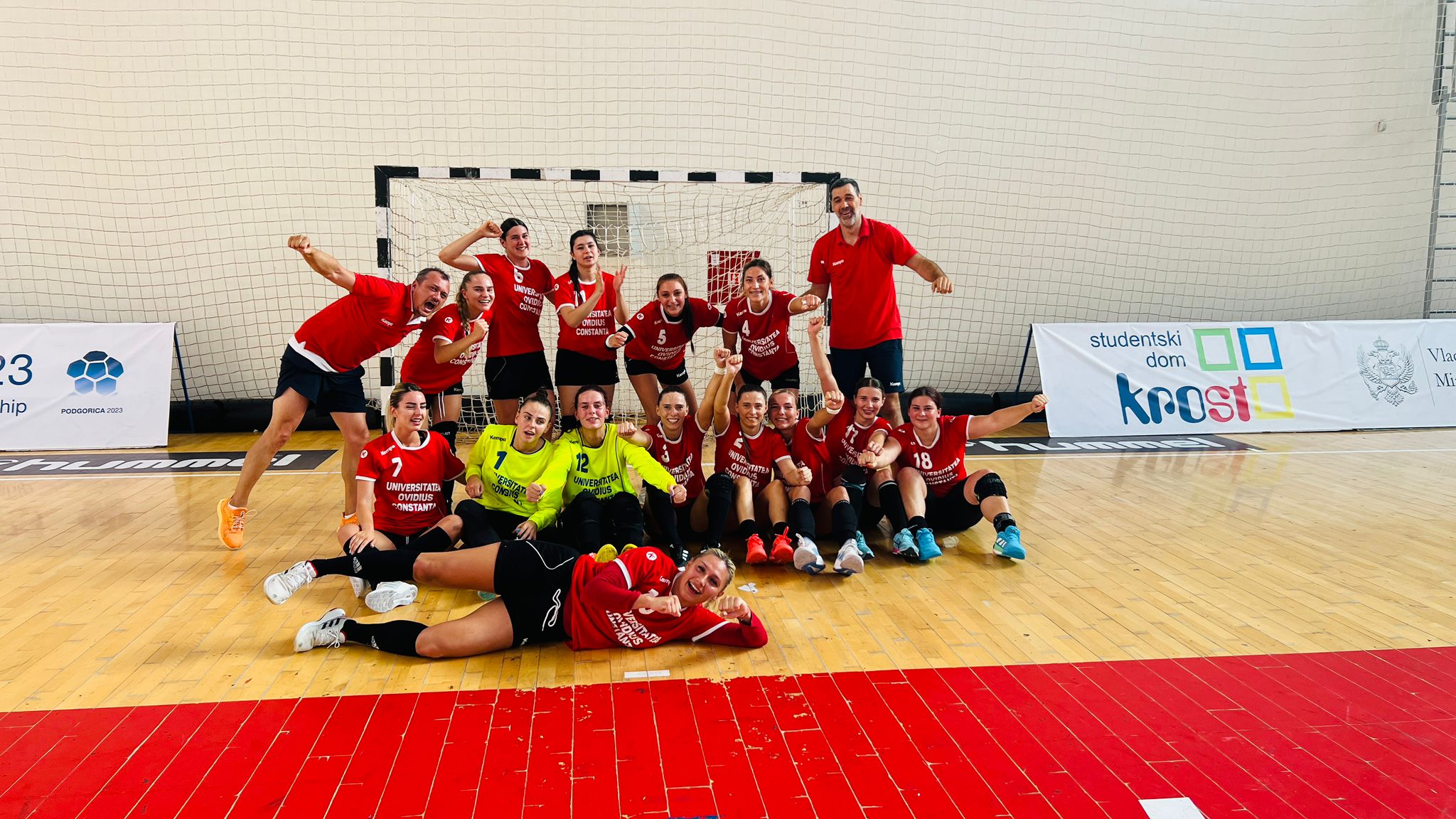 Echipa Universității „Ovidius” este campioană europeană universitară la handbal feminin