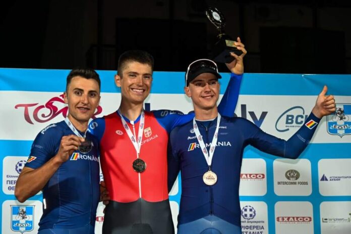 Ciclistul Mihnea Harasim a cucerit medalia de bronz la Campionatele Balcanice de seniori din Grecia