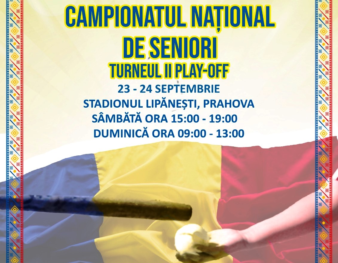 Turneul al-II-lea al Campionatului Național de Oină Seniori se va desfășura în județul Prahova