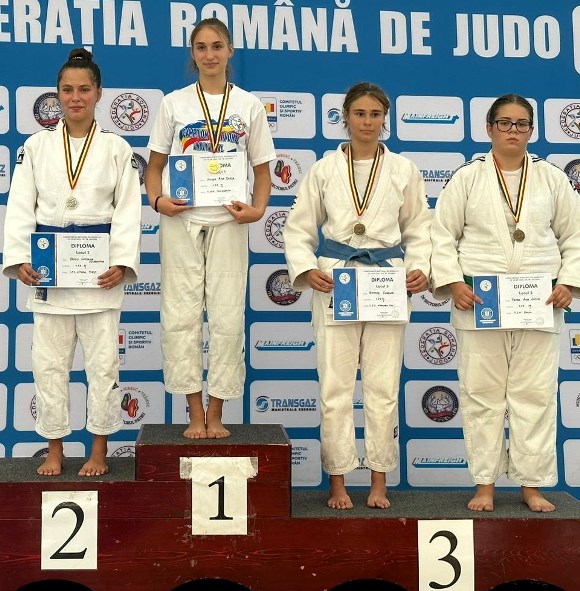 Ana Carla Gliga este campioană națională la judo