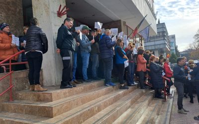 greva casa de pensii, itm, ajpis Constanta - foto - Bogdan Comsa