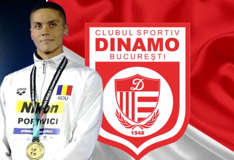 David Popovici a câștigat o nouă medalie de campion național în bazin scurt