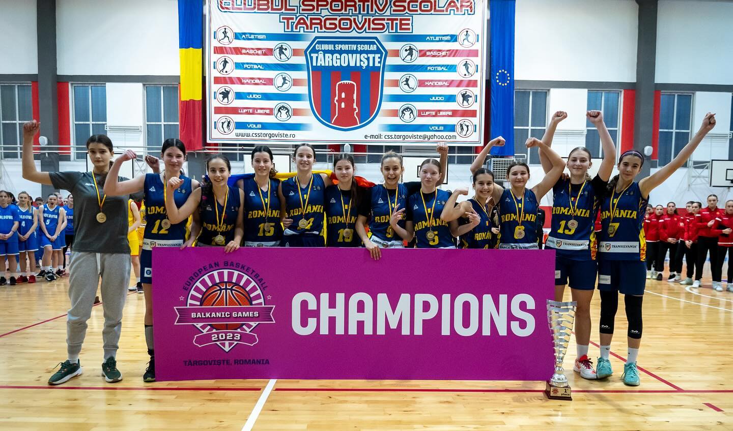 România U15 a câştigat Jocurile Balcanice