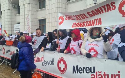 proteste - foto - SANITAS Constanta