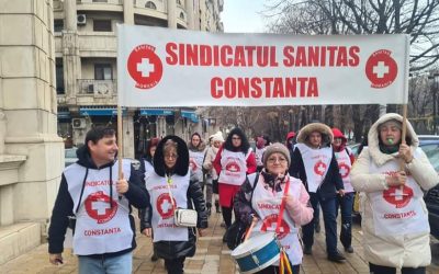 proteste - foto - SANITAS Constanta