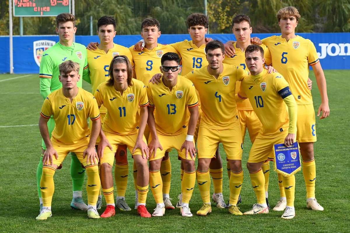 Dublă victorie pentru fotbaliștii naționalei României U17 în amicalele cu selecționata Republicii Moldova U17