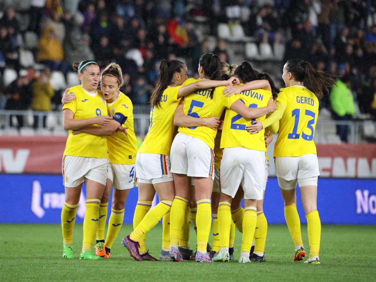 România și-a aflat adversarele din preliminariile CE 2025 de fotbal feminin