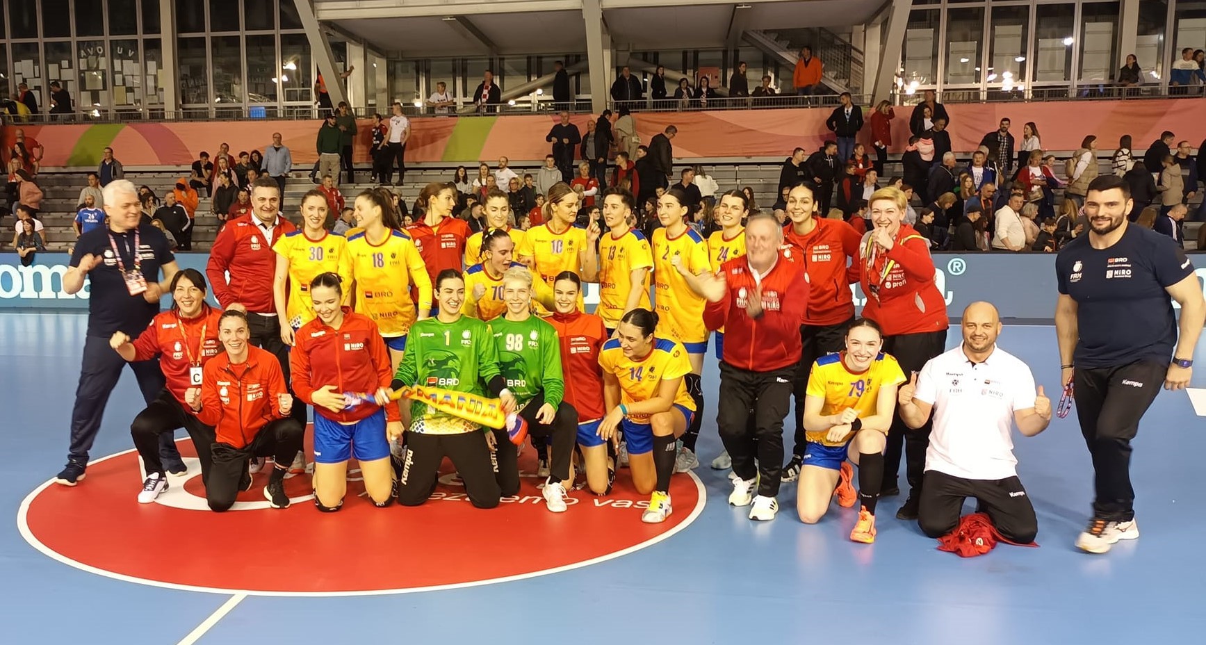 Victorie a naționalei feminine de handbal a României împotriva Croației, în preliminariile EURO 2024